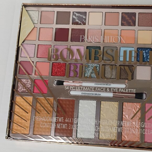 Paris Hilton BombShell Beauty – 54 PC Ultimate Face & Eye Palette – NEW & SEALED - Picture 4 of 6